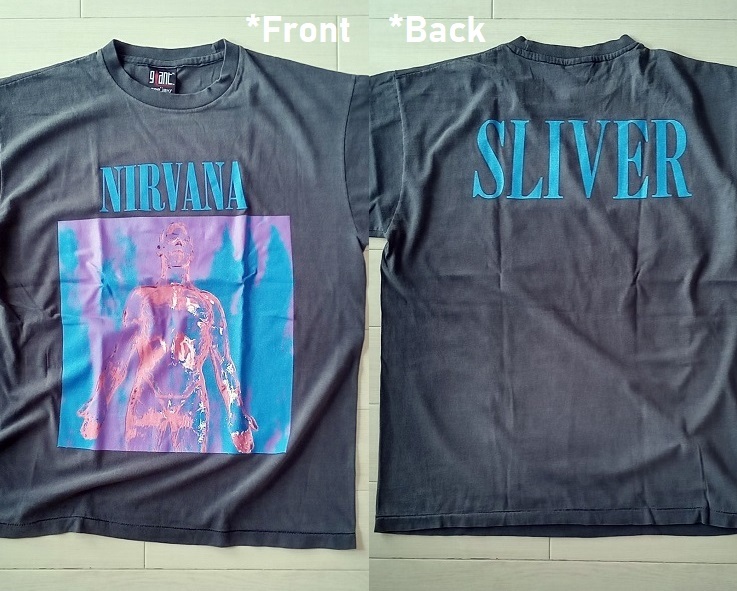 EP NIRVANA/SLIVER[USオリジナル:初年度1990年PRESS:LTD.BLUE