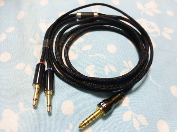 MEZE 99 D8000 MOGAMI 2799 4.4mm5極 300cm オーディオ機器 MEZE 99 final D8000 用 MOGAMI 2799 4.4mm5極