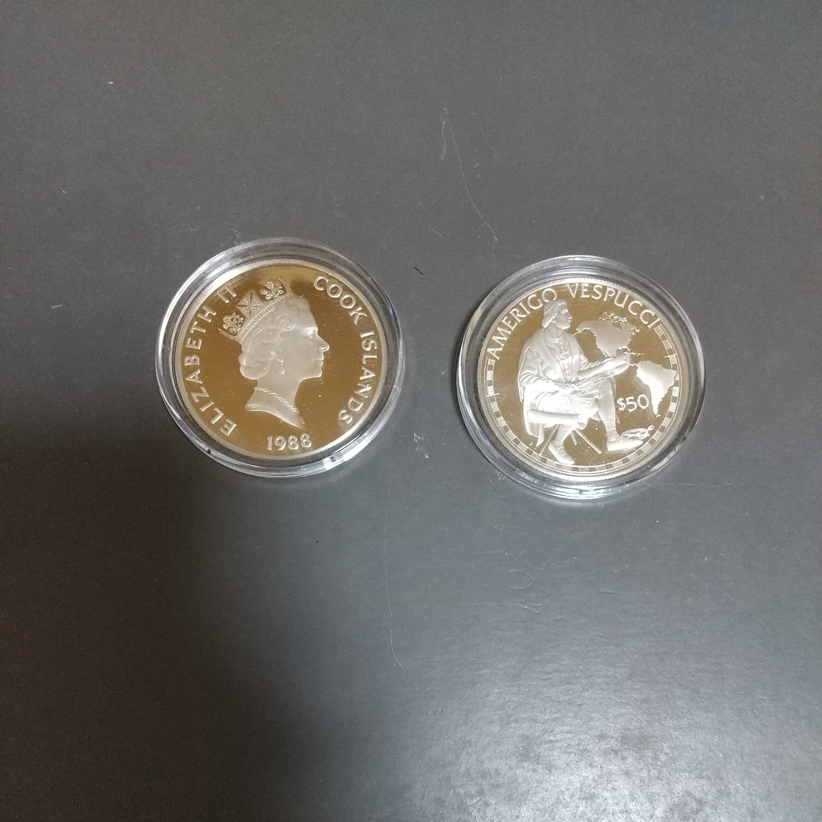 クック諸島 銀貨