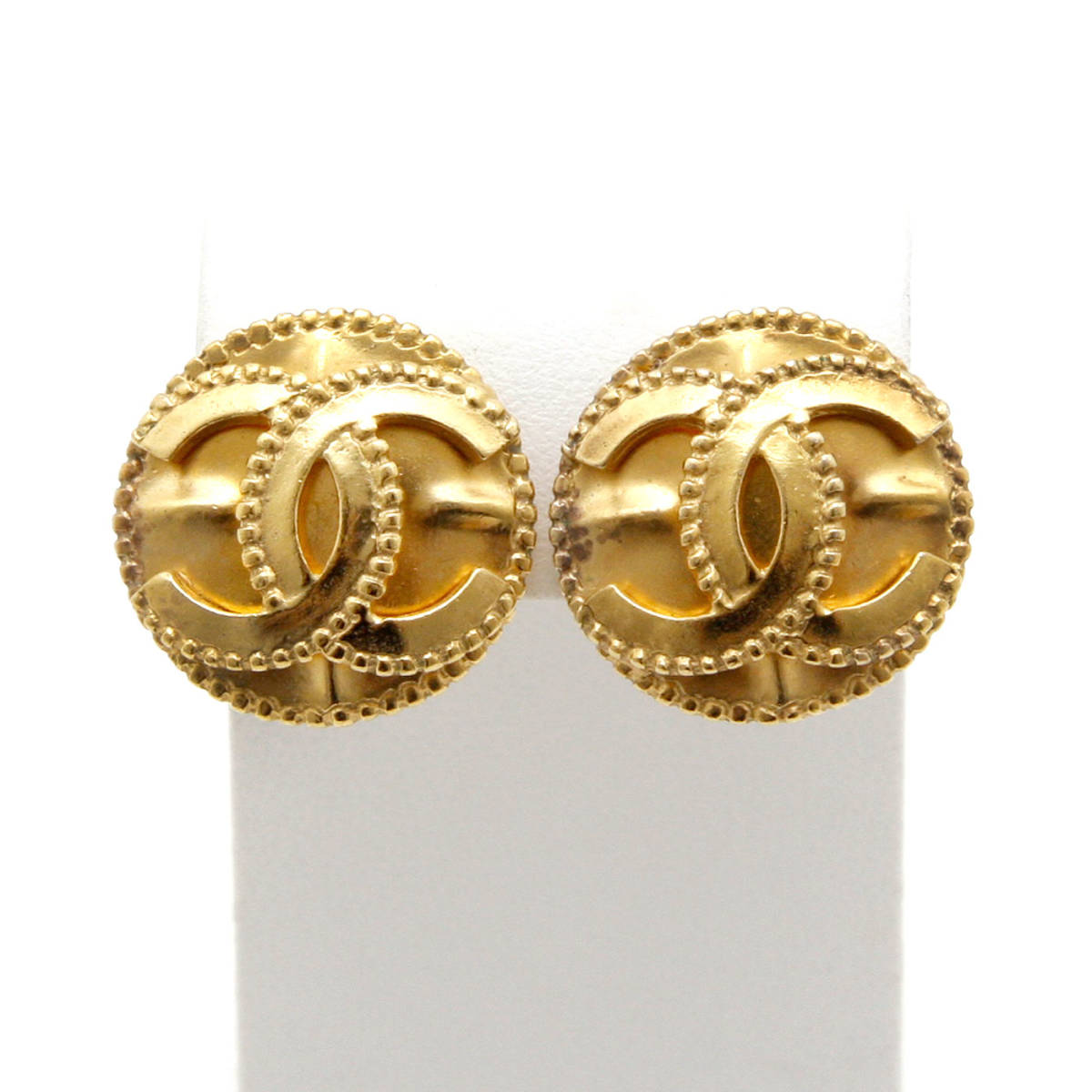 極美品】CHANEL Pre-Owned シャネル プレオウンド フラワー イヤリング 