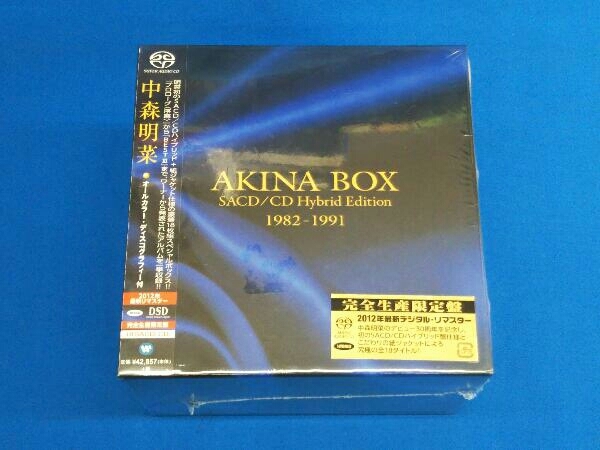 中森 明菜 akina box