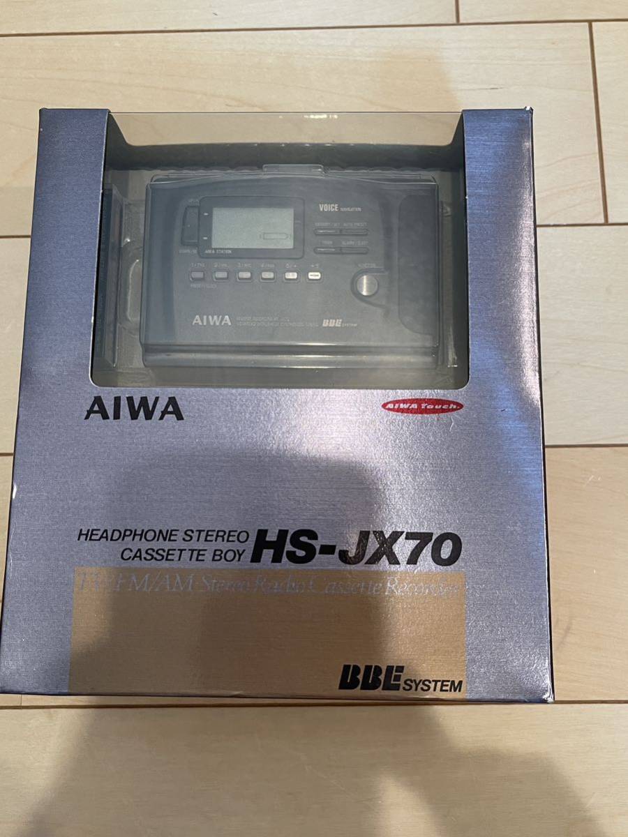 AIWA HS-JX70 ステレオ ラジオ・カセットプレーヤー ジャンク品-