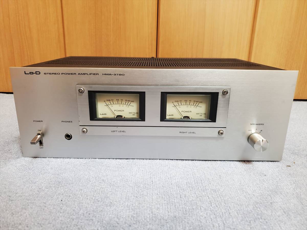 □2560□LO-D HCA-4580 STEREO CONTROL AMPLIFIER ステレオ アンプ ローディー 日立 - 家電、AV、カメラ