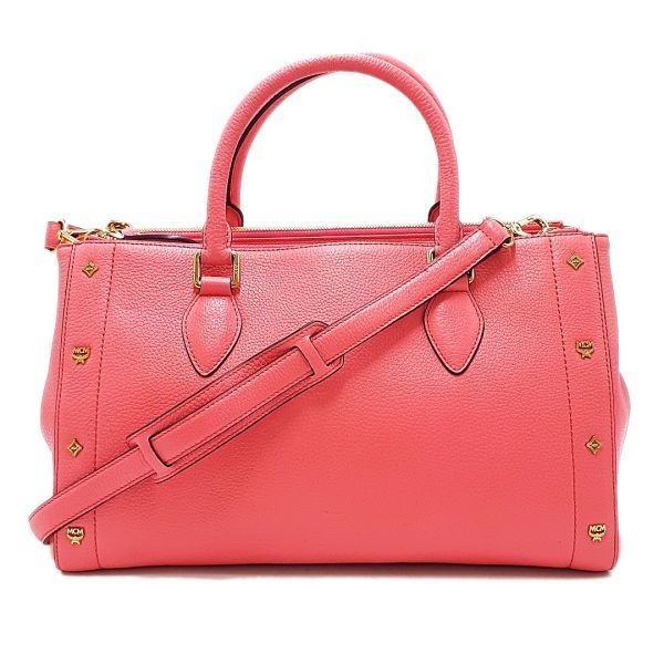 mcm pink bag