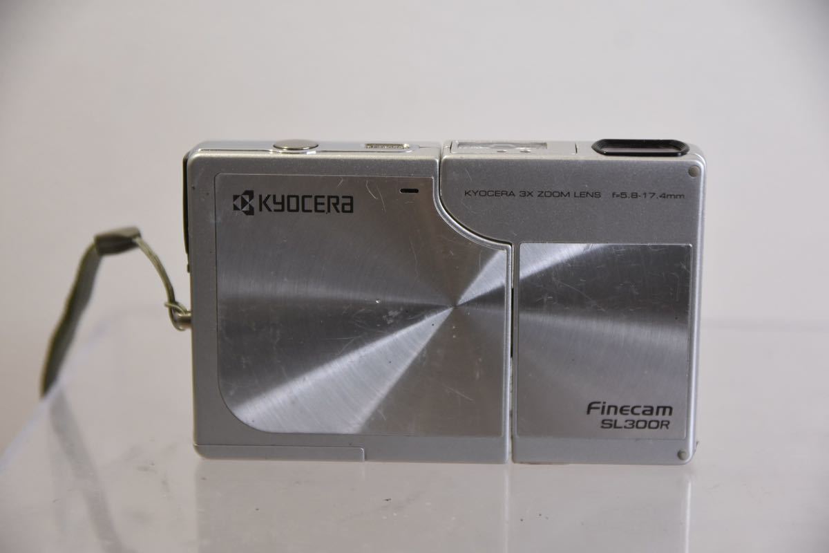 カメラ、光学機器 通電未確認 ジャンク KYOCERA Finecam SL300R 京セラ