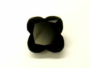 【ルース】ブラックオニキス 8mm フラワーカット 天然石 パワーストーン
