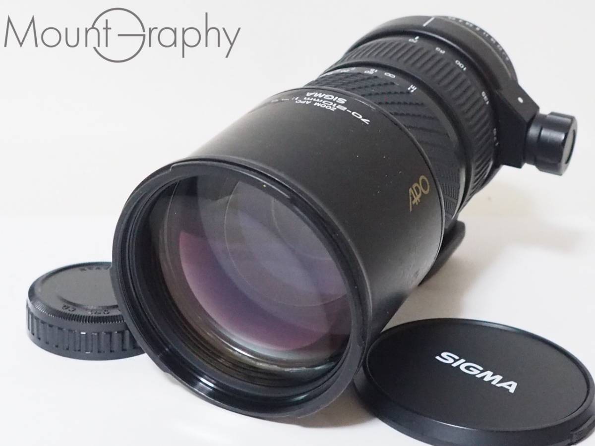 割30% SIGMA AF ZOOM APO 70-210mm 12.8 (良品） - カメラ