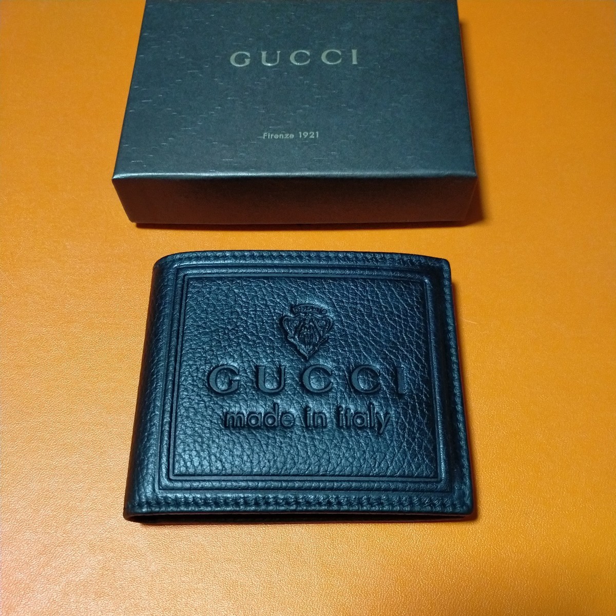 入手困難】グッチ GUCCI 二つ折り財布 コンパクトウォレット FAKENOT