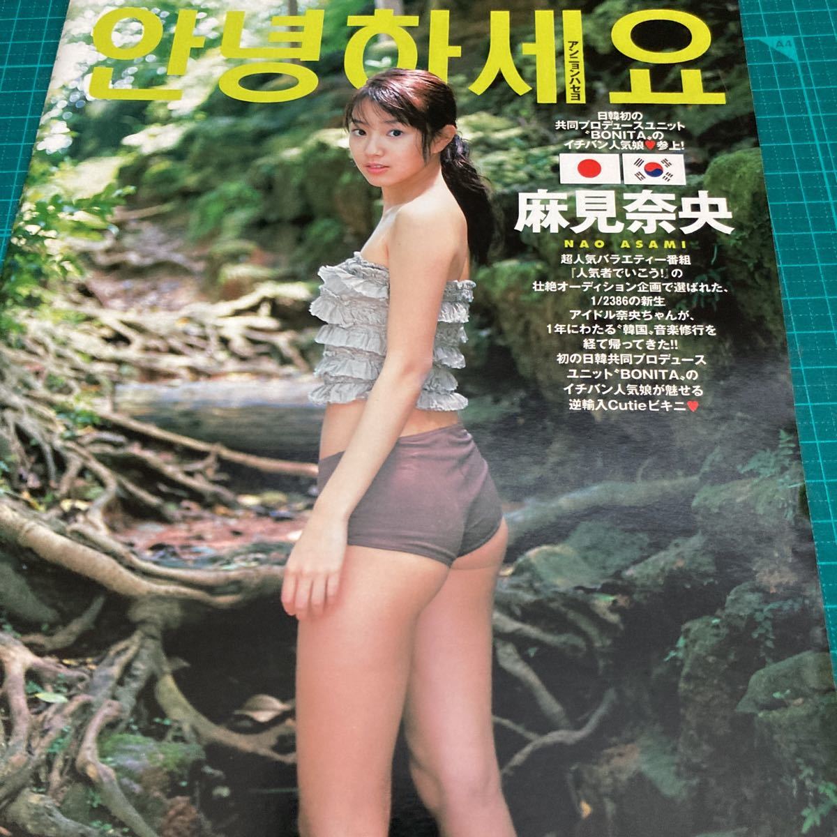 麻見奈央 吉田由莉 グラビア切り抜き 週刊ヤングサンデー No.705 希少品 麻見奈央 吉田由莉 グラビア切り抜き 週刊ヤングサンデー No.705