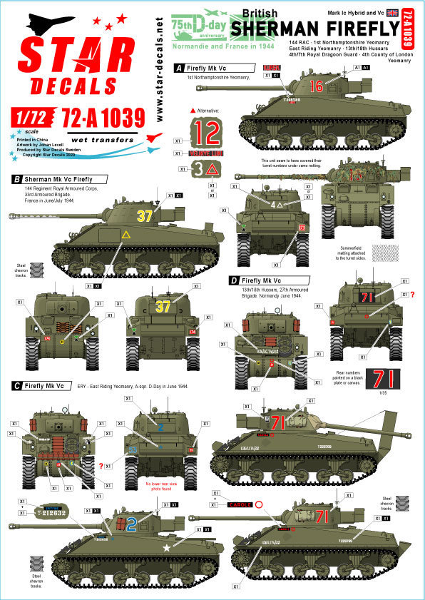 Amazon | ブラックドッグ T35028 1/35 イギリス M4シャーマン