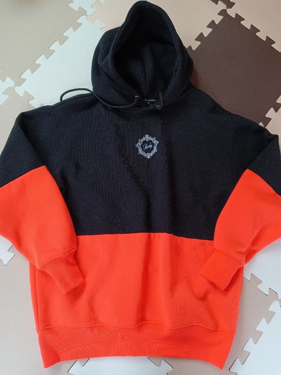 ブラック 9090 パーカー フーディ セットアップ Hoodie イエロー ラヴ