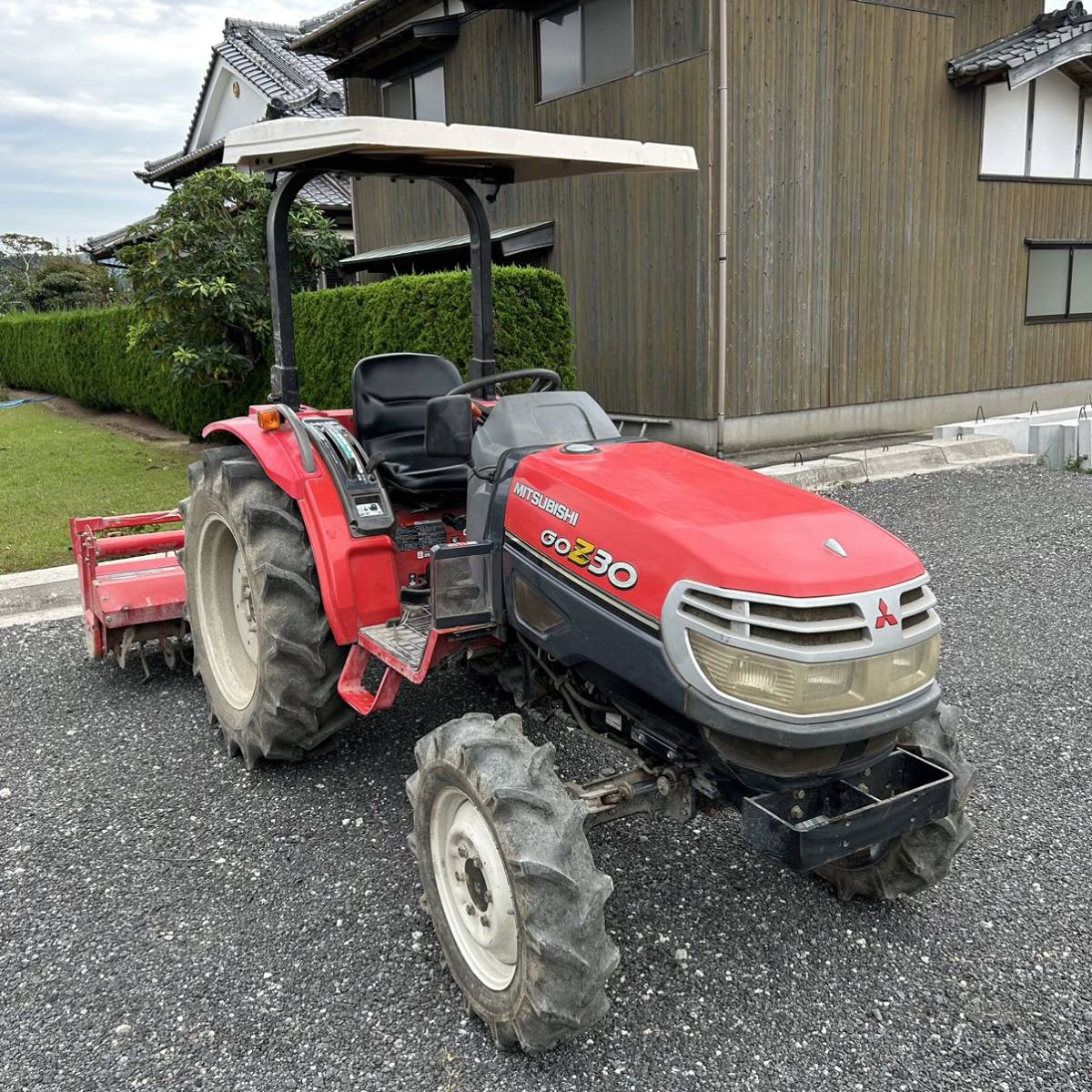 新潟発 長岡 三菱トラクターMT226アワーメーター649時間 - 農業