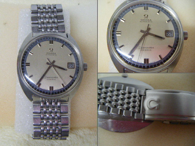 日差抜群OH済み omega Seamaster cosmic 566018
