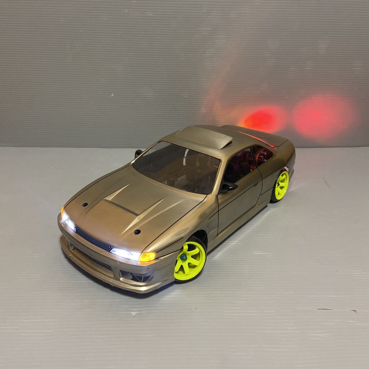 良品質 YM ERROR 404 1/64 日産 シルビア S14 黒 レジン