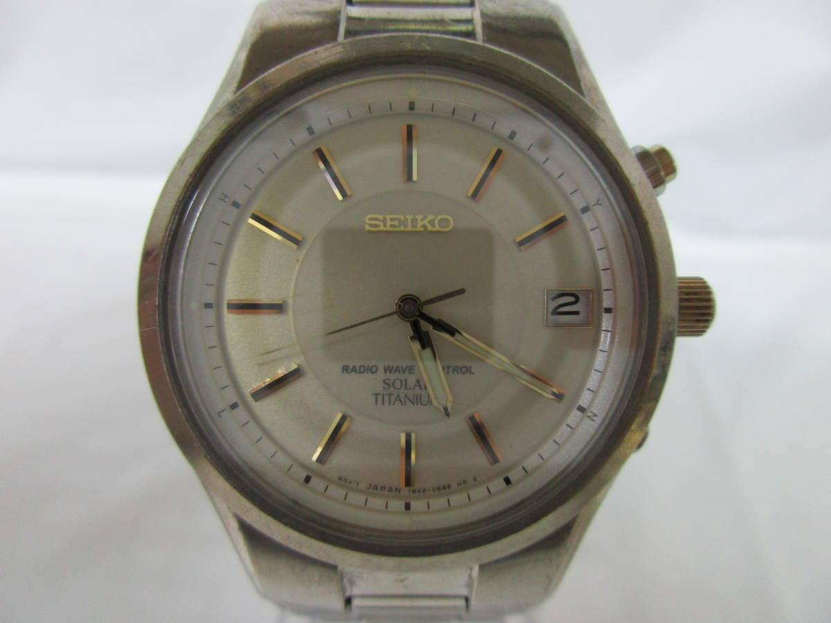 SEIKO radio WAVE control Solar