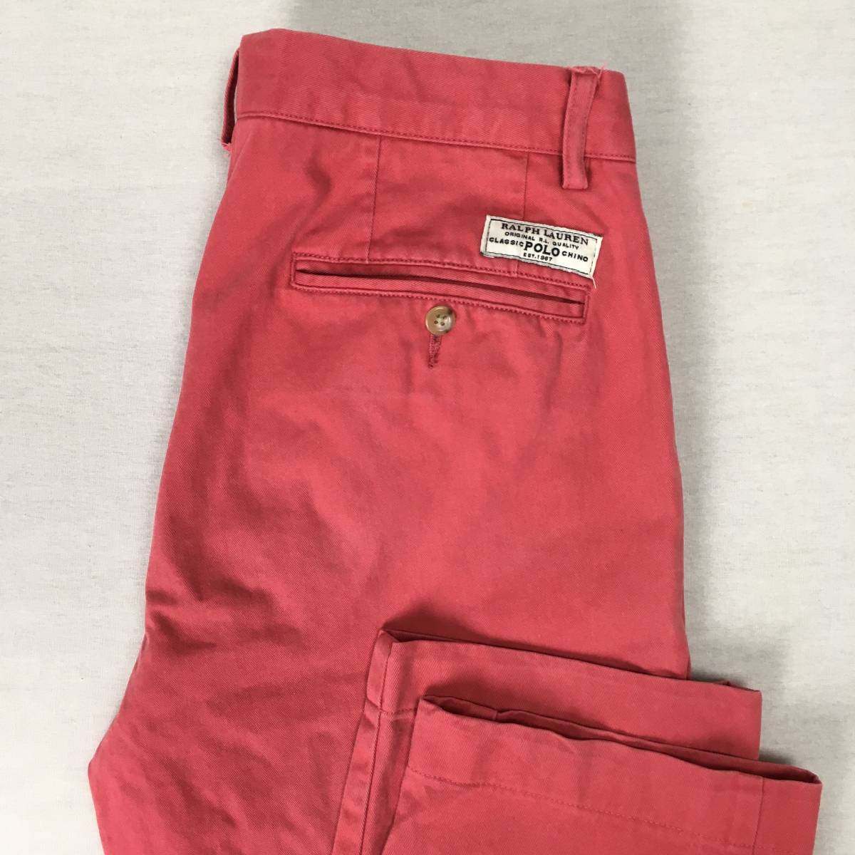 未使用《RRL》スリムチノ(W32)黒 ストレッチ スリムシルエット タグ 