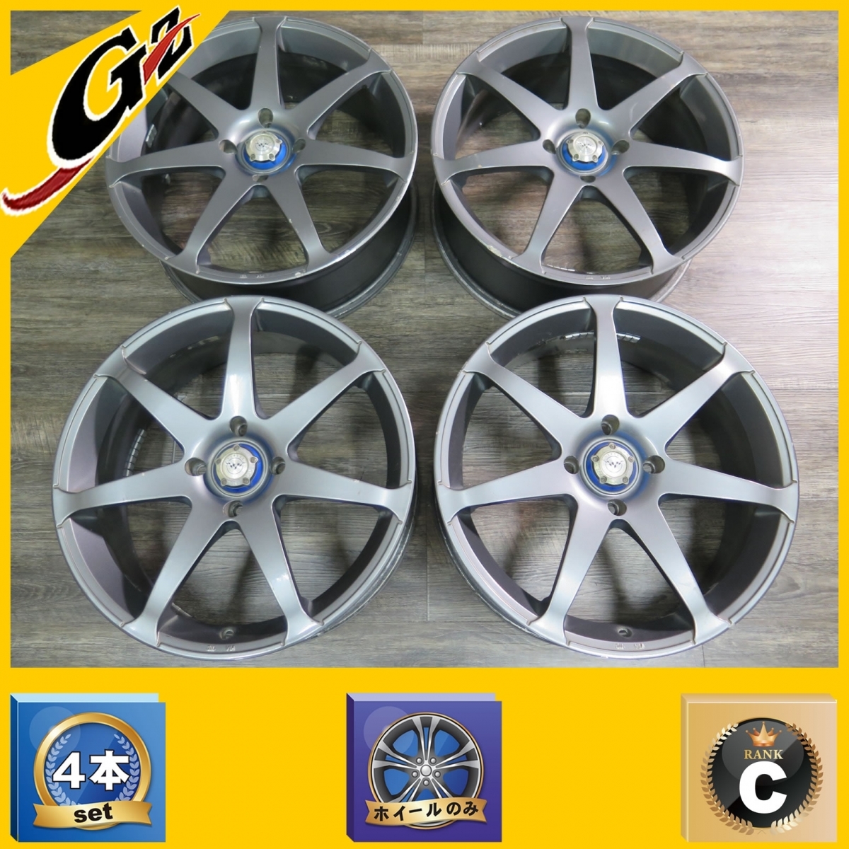 RAYS VERSUS 18×7.0J+55 5H×114.3 YH289 