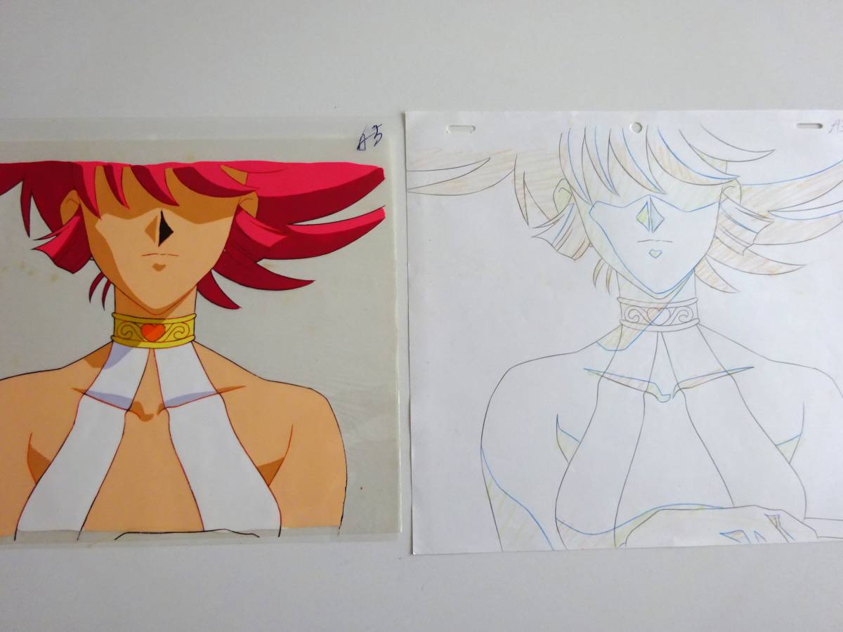 キューティーハニー 直筆合致背景付 大判 セル画 6 ♯ 原画