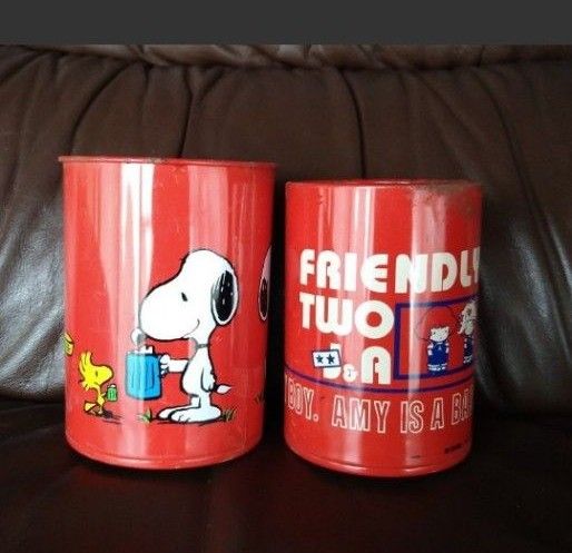 ロッテ ネクロスの要塞 菓子缶 ブリキ缶 昭和レトロ 当時物 コレクター