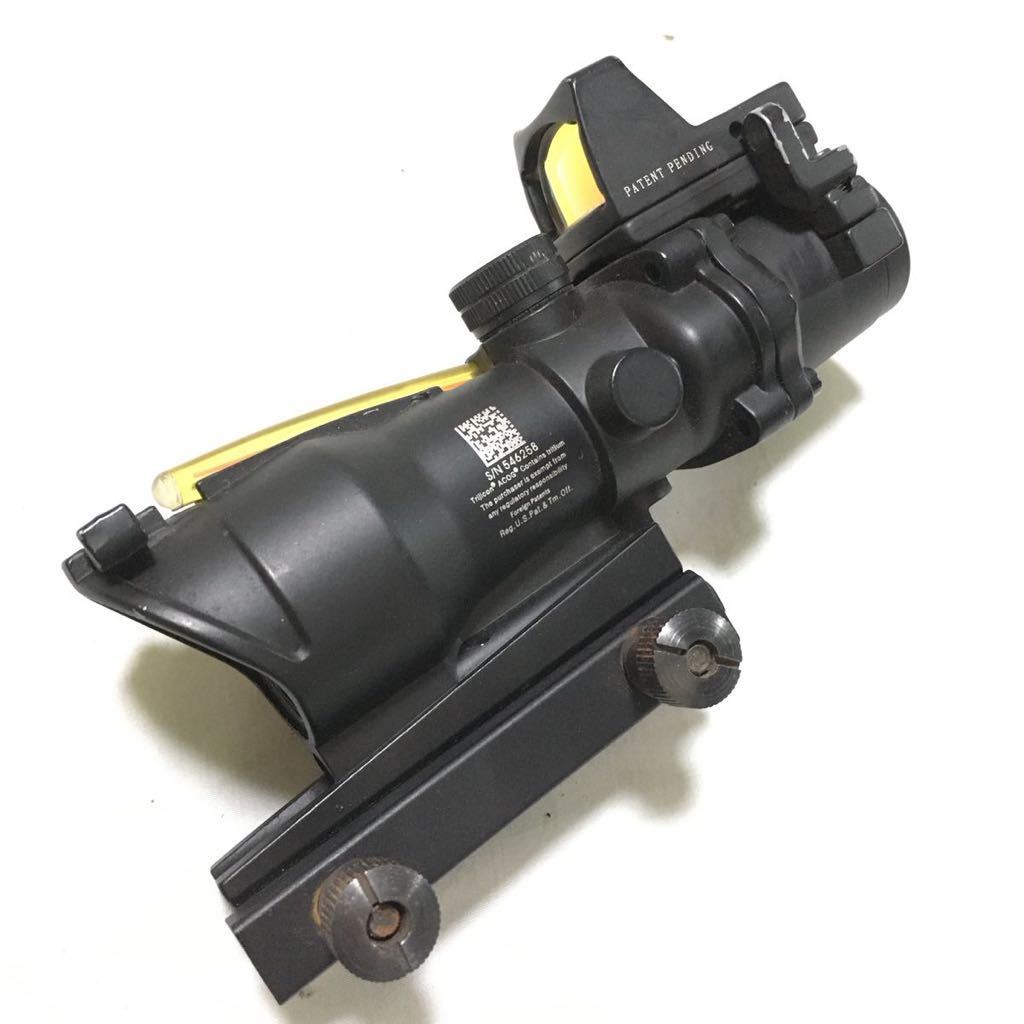 米軍放出品 実物 Trijicon トリジコン ACOG burris ar-332 スコープ