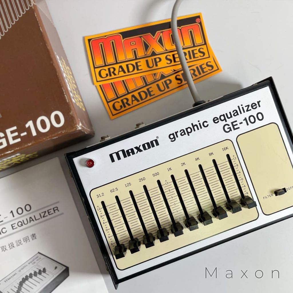 Maxon GE3101 グラフィックイコライザー - 楽器、器材