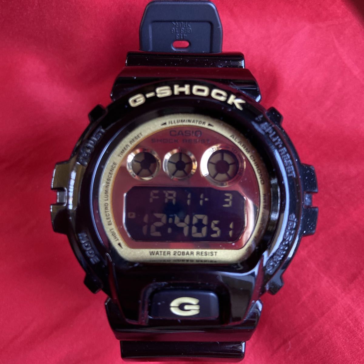 g-shock 金色