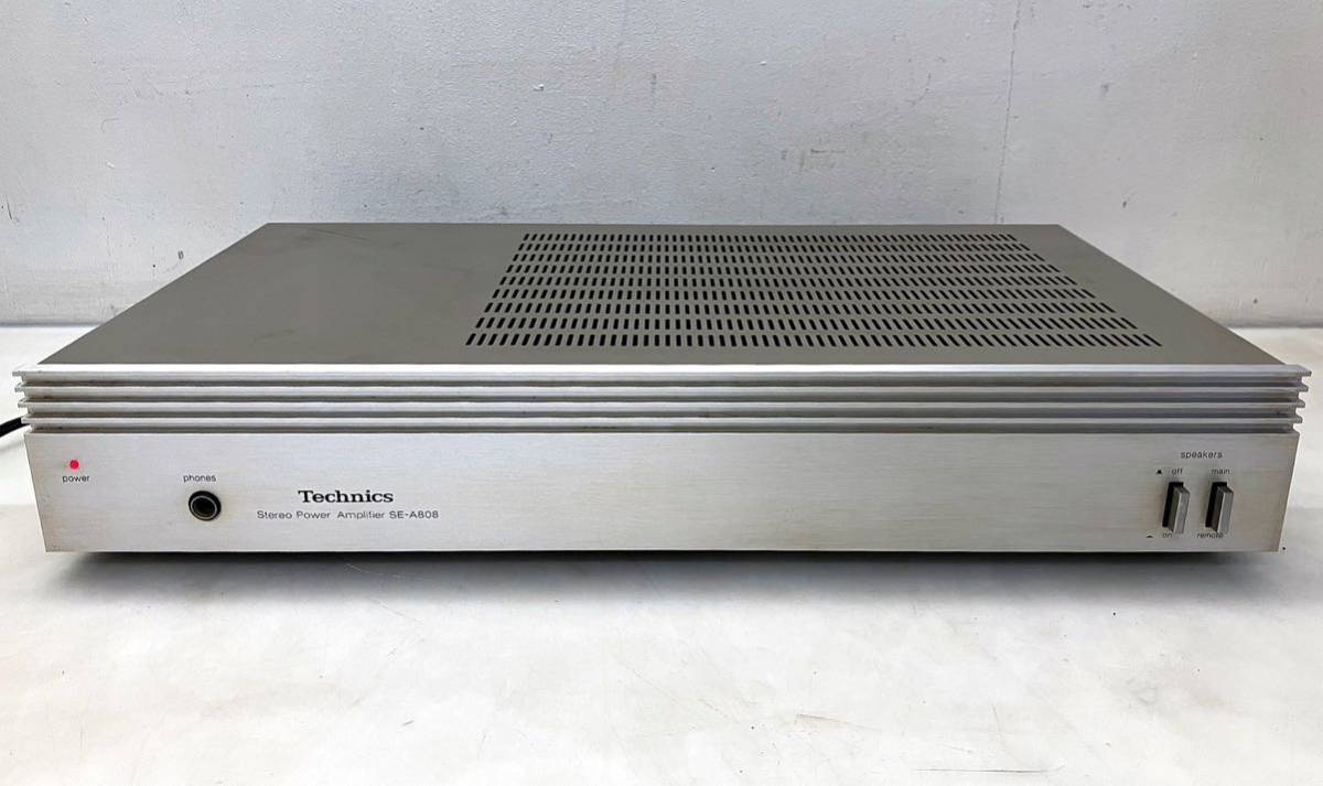 販売特売 Technics SE-A806 パワーアンプ | www.oitachuorc.com