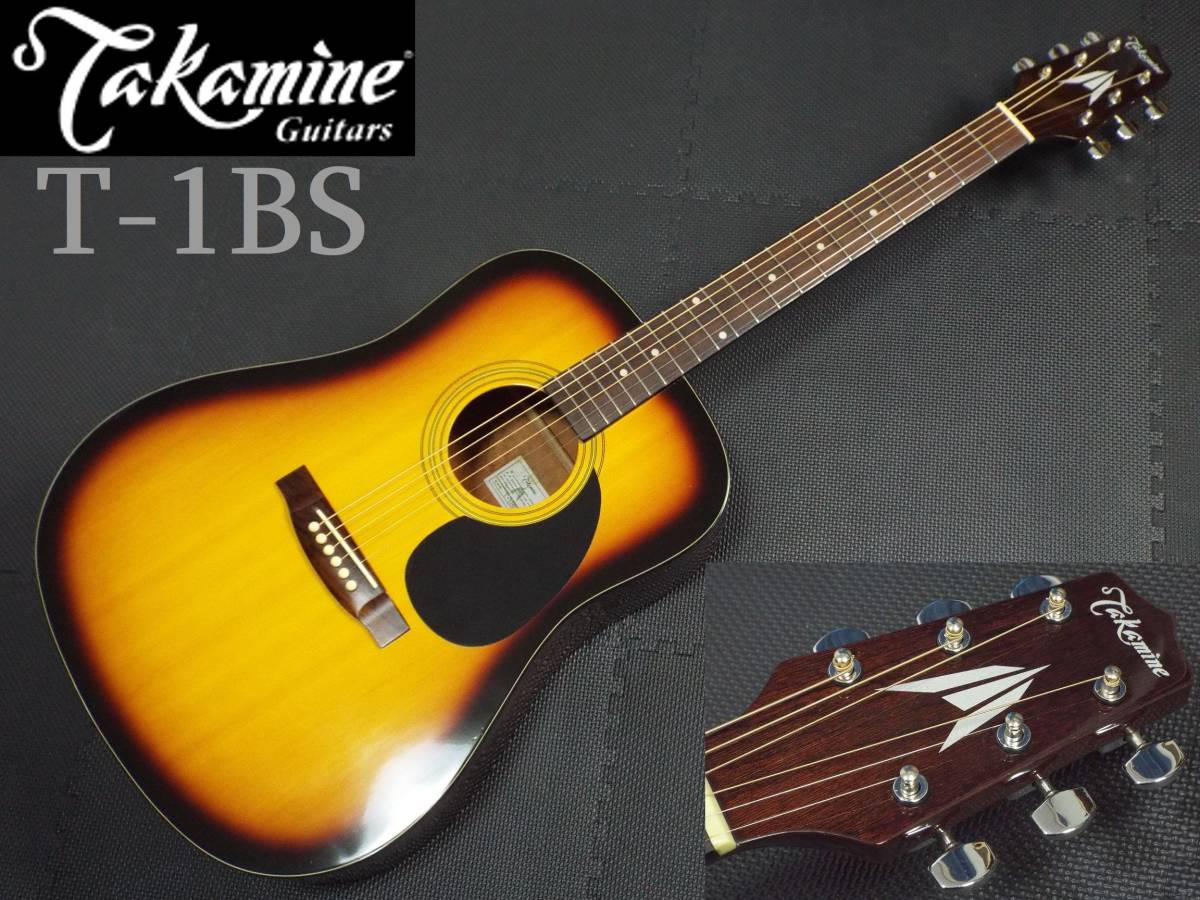 takamine タカミネ アコースティックギター T-F1 - 楽器/器材