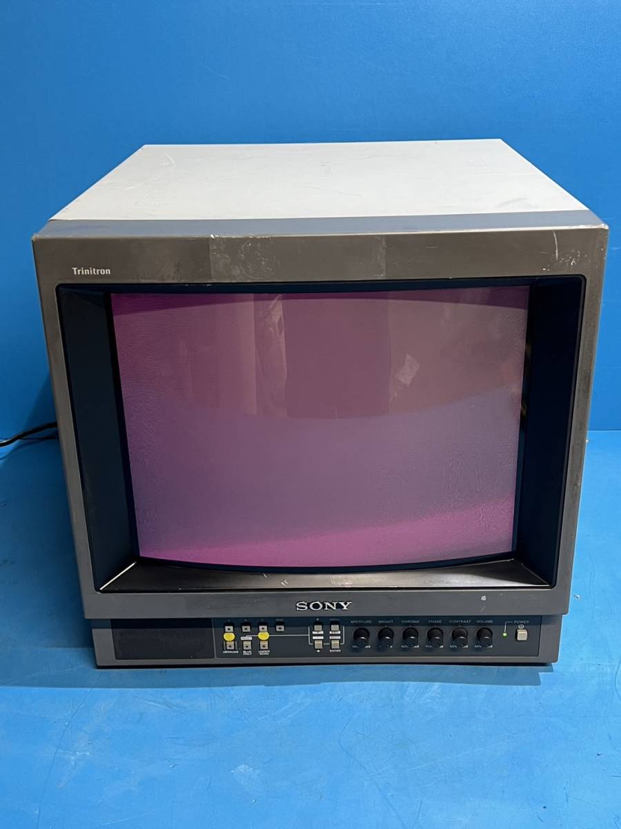 SONY PVM-20M4J RGB 15KHz トリニトロン カラービデオモニター レトロ 