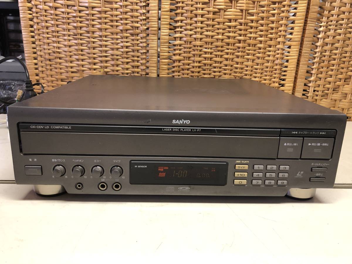 SANYO LV-PK50 レーザーディスクプレーヤー SANYO LV-PK50 レーザーディスクプレーヤー - メルカリ