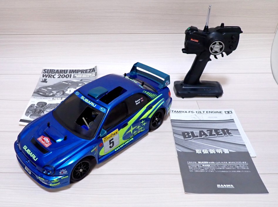 エンジンカー タミヤ 1/10 TG10-Mk.1 スバル インプレッサ WRC 2001 OS