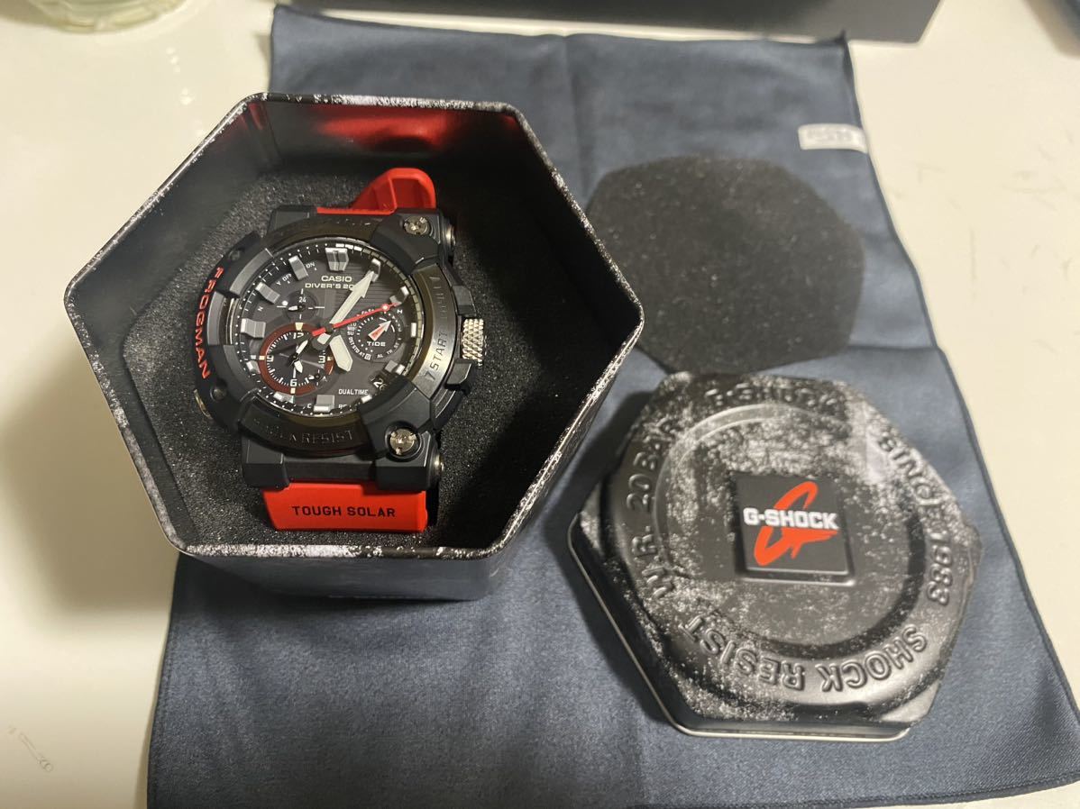 G-SHOCK/GショックFROGMAN 2000 赤潜水蛙DW-8200NT2-4JR【動作未確認