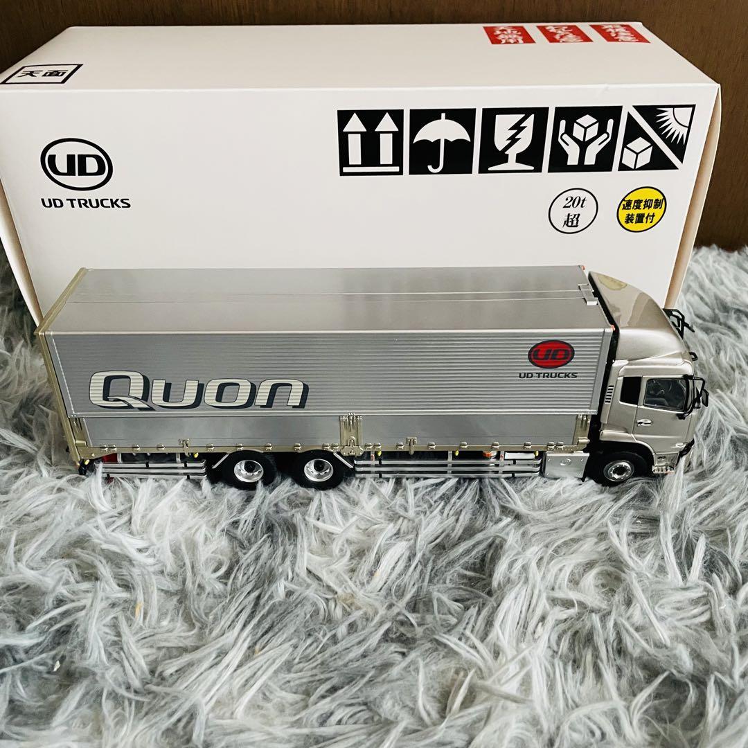 高品質国産京商 1/43 UD クオン QUON JP TRANSPORT トラックス 日本郵便運送 大型トラック 建設車両、作業車