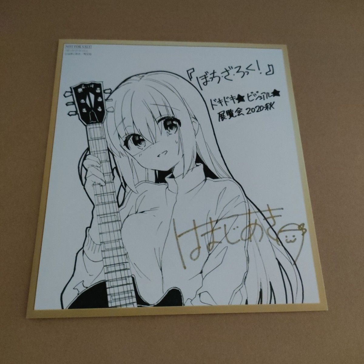 C107 ろうか ぼっちざろっく 伊地知星歌 チェキ風イラストカード