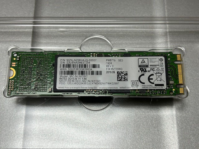 サムスン ssd 256