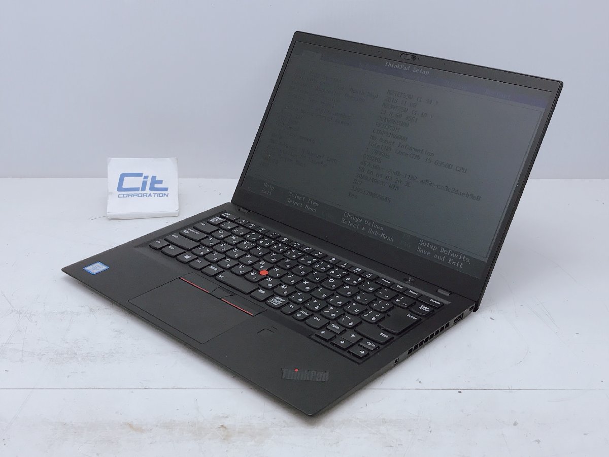 から厳選した Thinkpad X1 Carbon 6th 20KHCTO1WW ジャンク