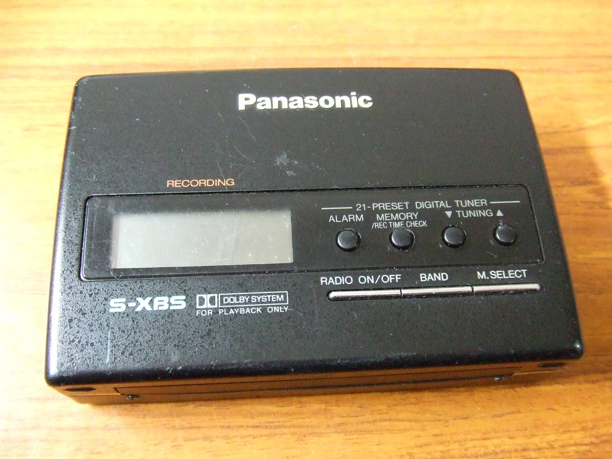 口コミ パナソニック ステレオカセットプレーヤー RQ-S80 未使用品