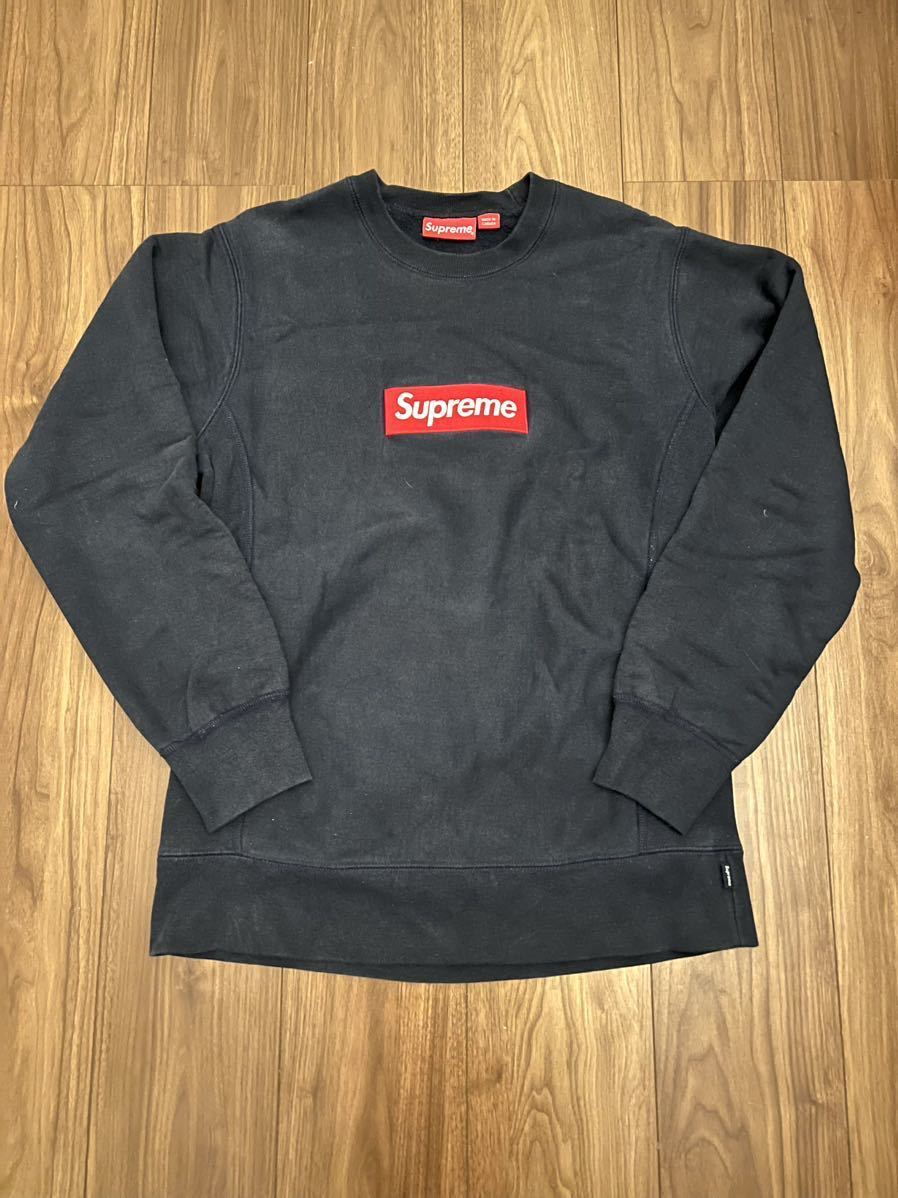 KITH Box Logo Crewneck Heather Grey キス ボックスロゴ スウェット