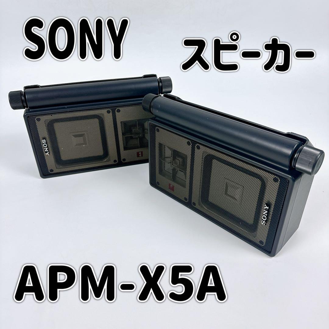 SONY APM-X5A スピーカーシステム スピーカー ペア ソニー - オーディオ機器