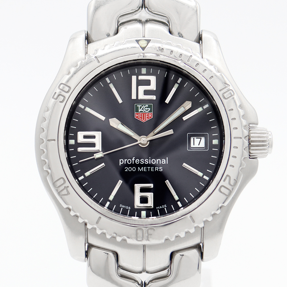 タグホイヤー】TAG HEUER CT1111 リンククロノグラフ 電池交換済 