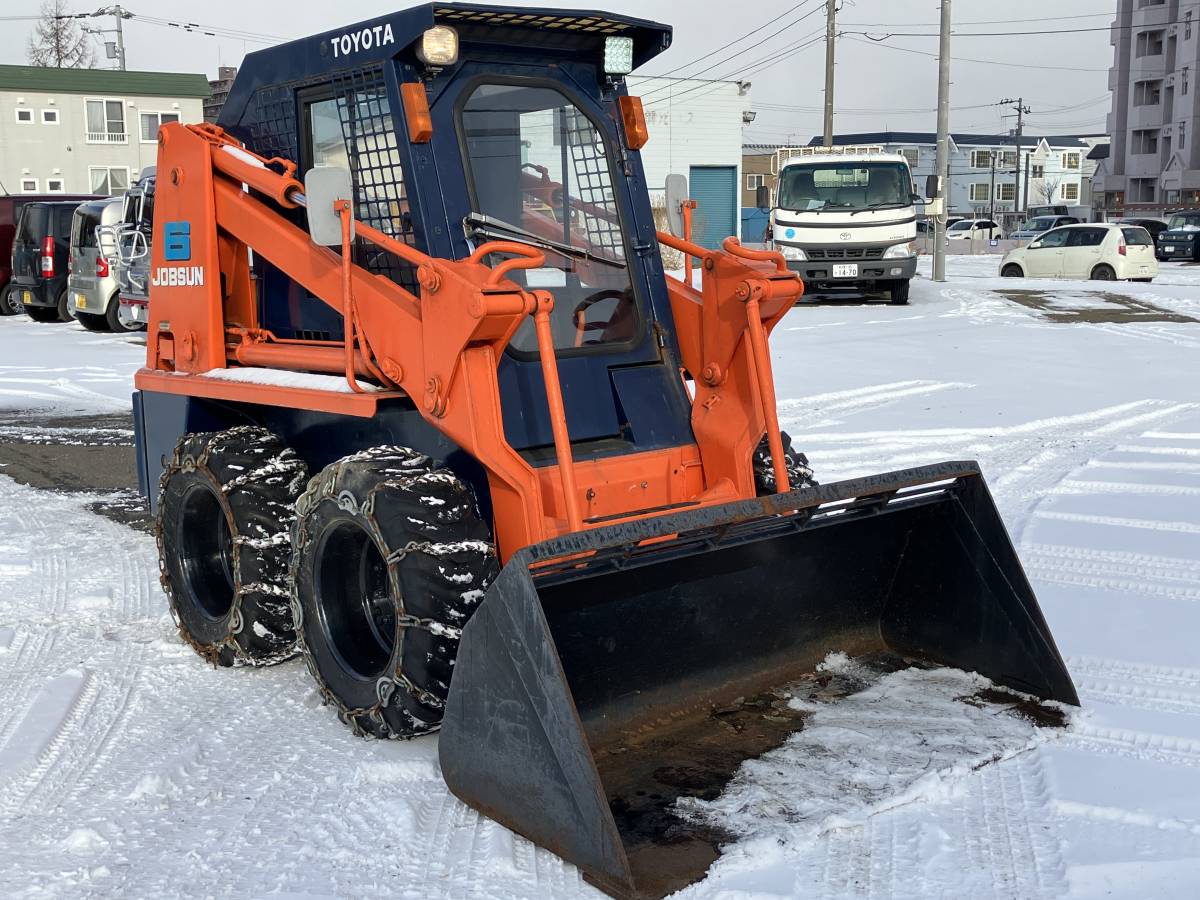 トヨタ ジョブサン４ スキッドステアローダー 型式３SDｋ４ - 群馬県の