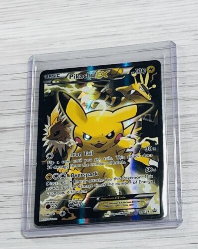 英語版 ピカチュウ EX プロモ XY124 Pikachu EX ポケカ 