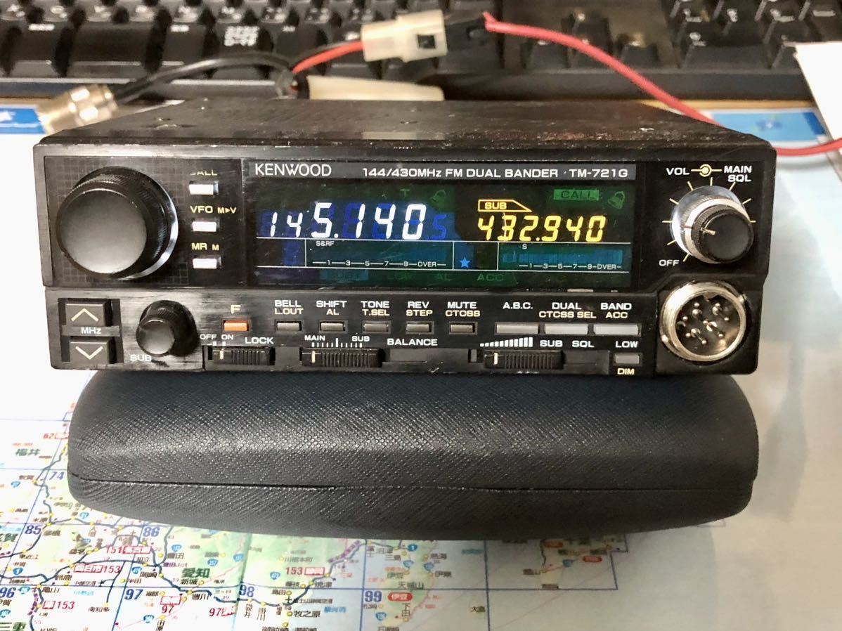 KENWOOD ケンウッド TM-833S ハイパワー 430/1200MHz ２バンドモービル 