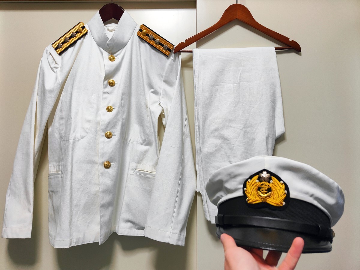 即納分海軍２種上下セット[裏地なし] コスプレ レプリカ ミリタリー 衣装一式