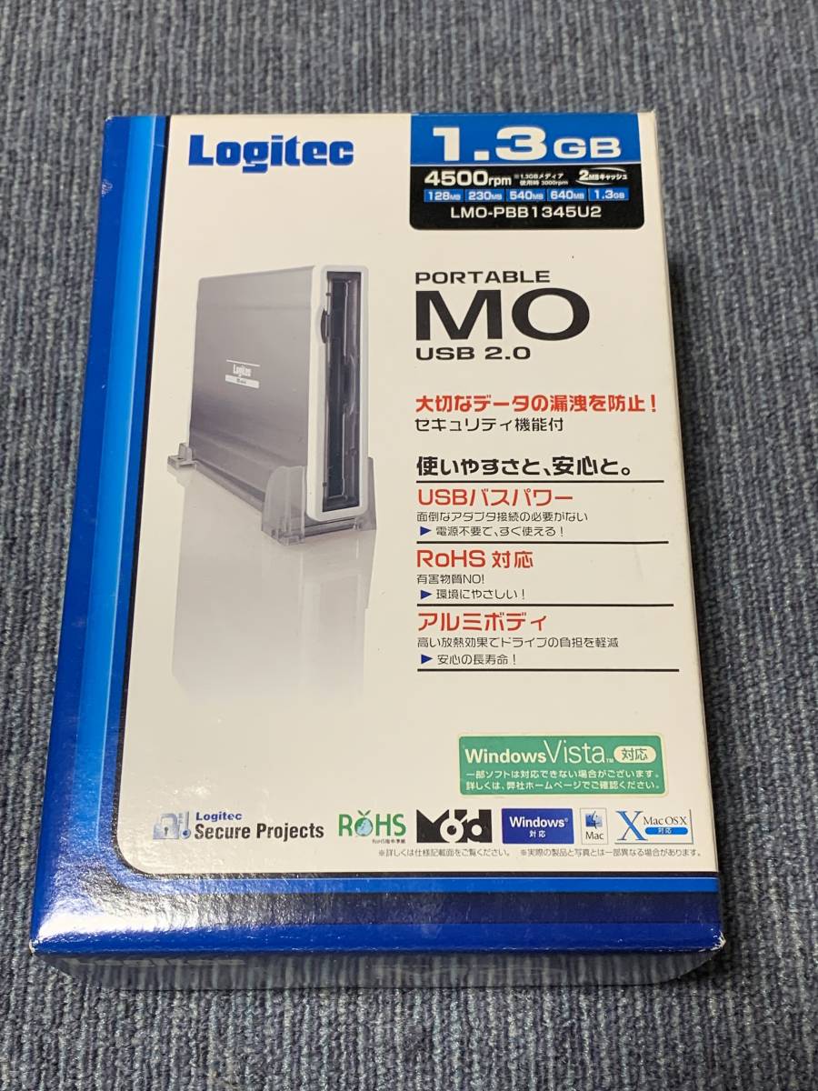 Logitec IEEE1394&USB 2.0外付型MO 640MB LMO-FB654FU2