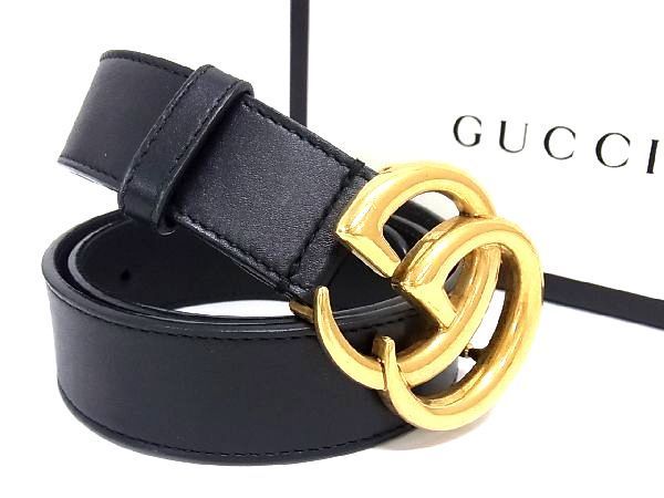 新品】グッチGUCCI ベルト ブルー マイクログッチ 希少-