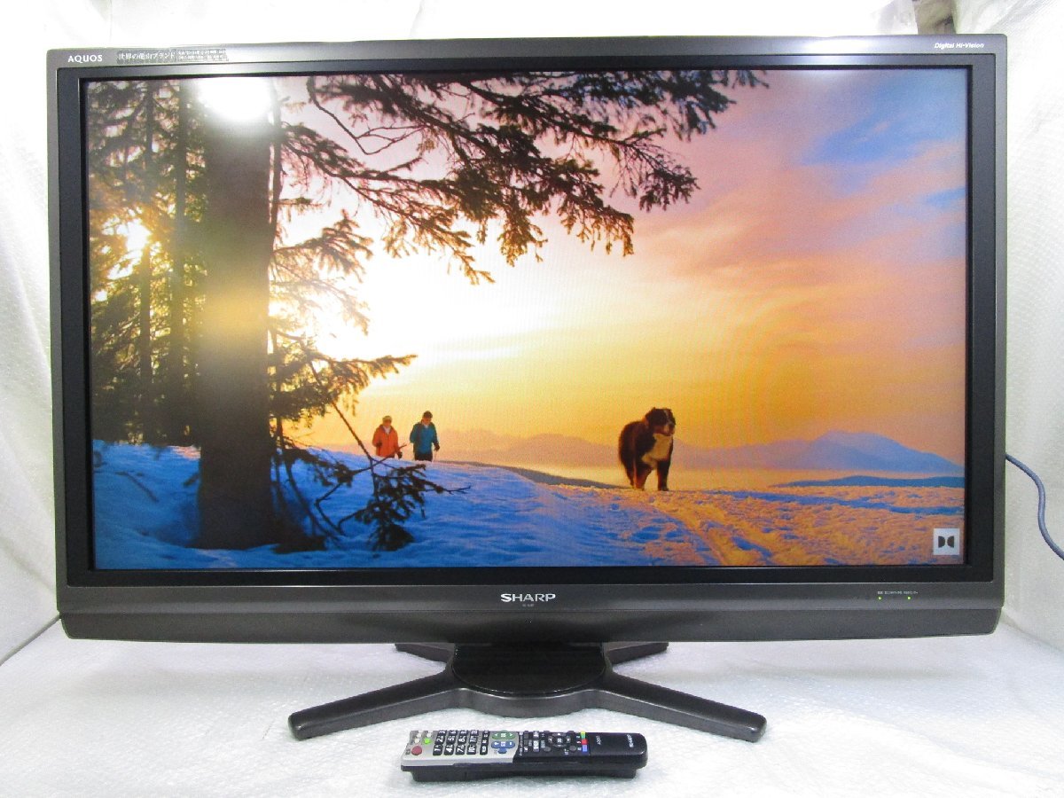 46型液晶テレビ SHARP シャープ 2009年製 LC-46DS6 - テレビ