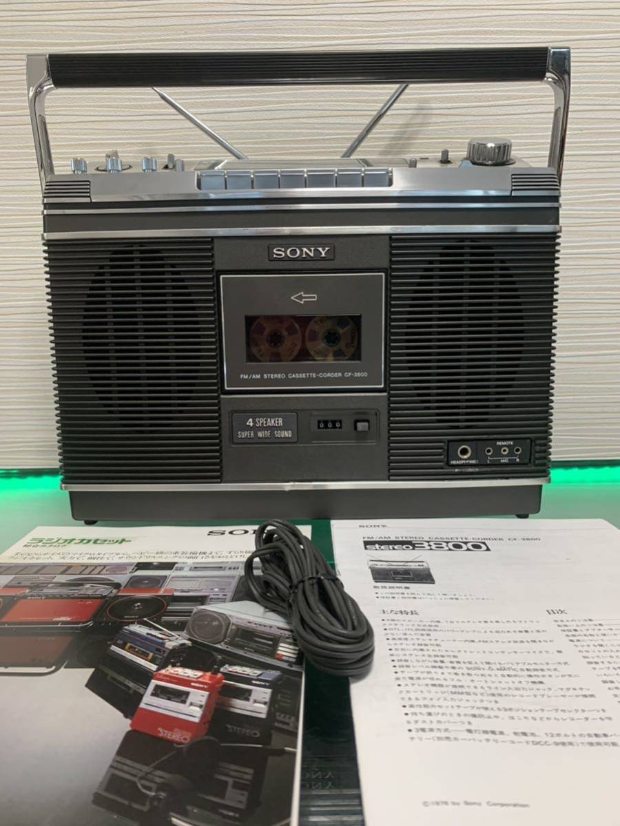 sony cf-3800