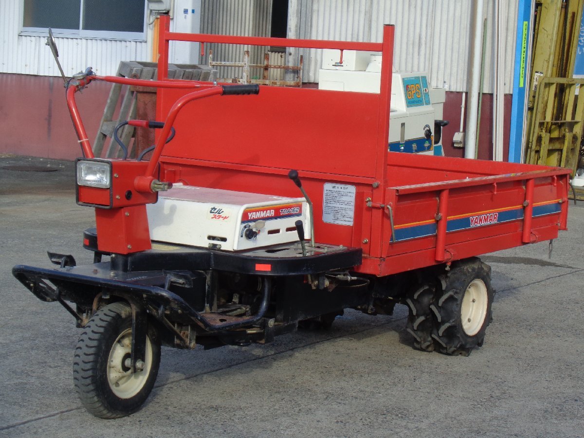ヤンマー 農用運搬車 FDA183 乗用 セル付き ディーゼル 作業能力 500kg 