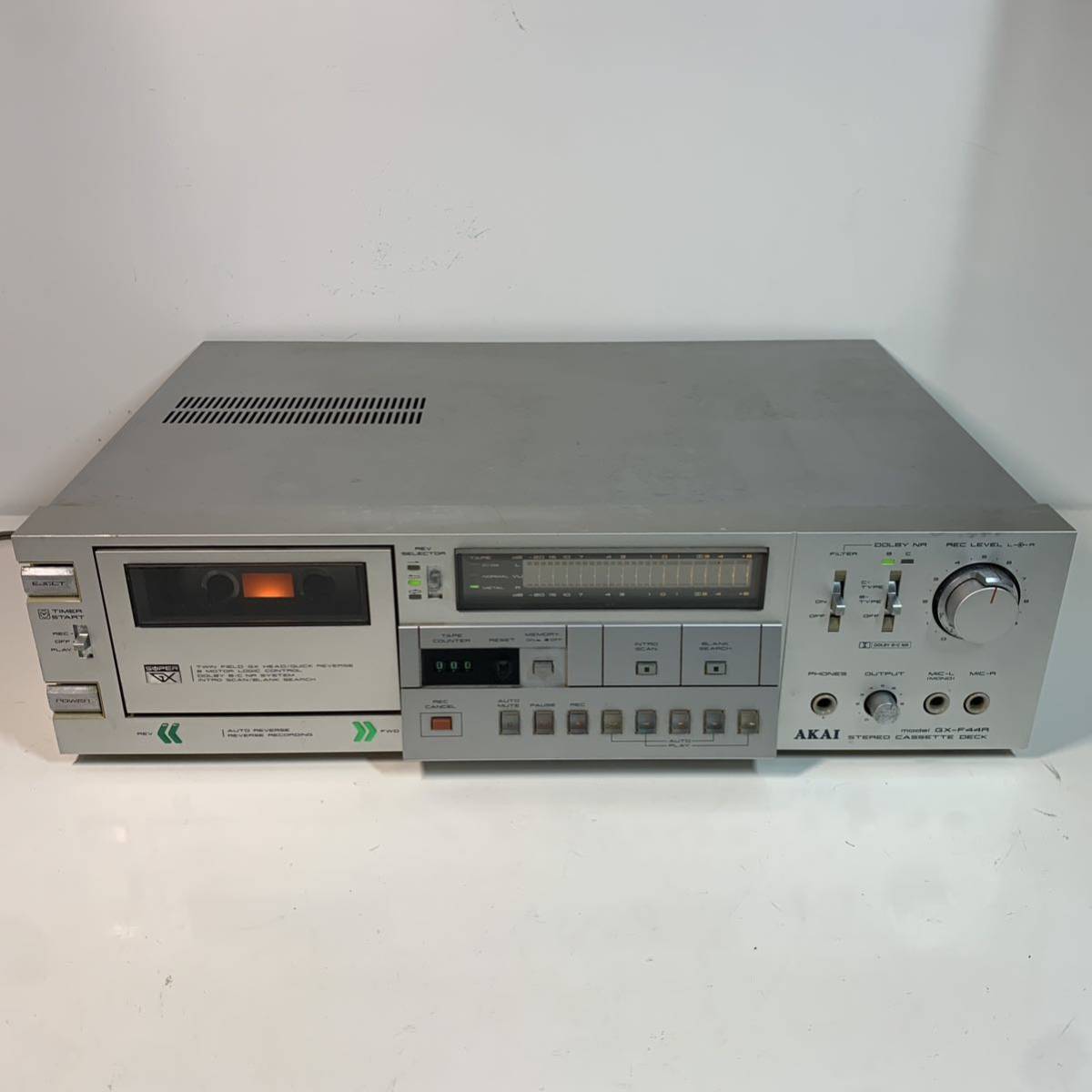 新品・未開封 AKAI カセットデッキ GX-F15 | rpagrimensura.com.ar